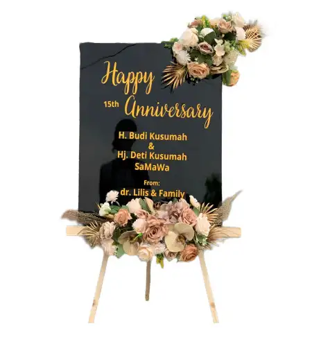 Papan Bunga Akrilik Rawa Buaya