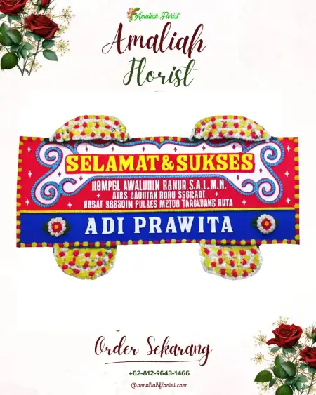 Papan Bunga Ucapan Selamat Rawa Buaya