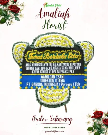 Papan Bunga Duka Rawa Buaya